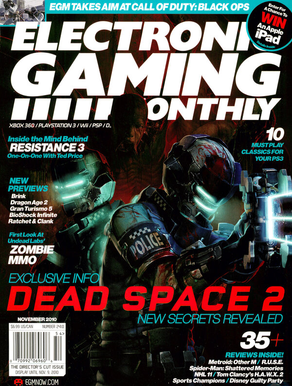 Electronic Gaming Monthly Issue 241 (November 2010) cover